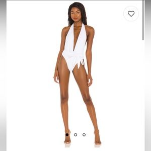 Superdown white one piece size M